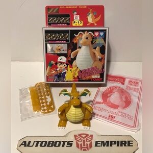Vintage 1998 POKEMON TOMY POCKET MONSTERS DRAGONITE KAIRYU AULDEY MODEL KIT P-13